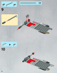 LEGO 9493 instructions page 40 – build guide