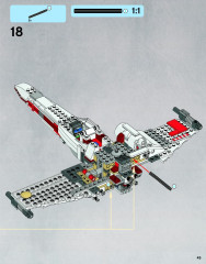 LEGO 9493 instructions page 45 – build guide