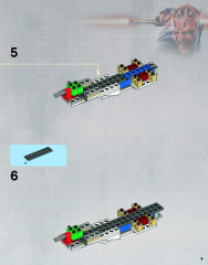 LEGO 9493 instructions page 9 – build guide