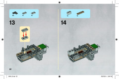 LEGO 9494 instructions page 22 – build guide