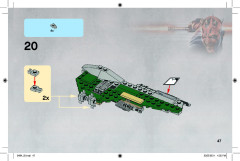 LEGO 9494 instructions page 47 – build guide