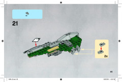 LEGO 9494 instructions page 65 – build guide
