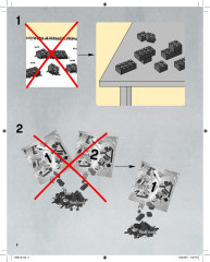 LEGO 9495 instructions page 2 – build guide