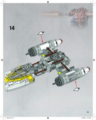 LEGO 9495 instructions page 43 – build guide