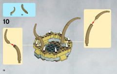 LEGO 9496 instructions page 10 – build guide
