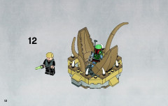 LEGO 9496 instructions page 12 – build guide