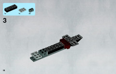 LEGO 9496 instructions page 16 – build guide