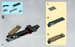 LEGO 9496 instructions page 18 – build guide