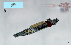 LEGO 9496 instructions page 21 – build guide