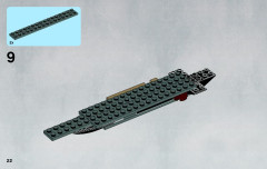 LEGO 9496 instructions page 22 – build guide