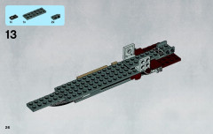 LEGO 9496 instructions page 26 – build guide