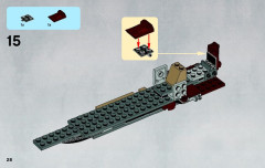 LEGO 9496 instructions page 28 – build guide