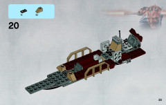 LEGO 9496 instructions page 33 – build guide
