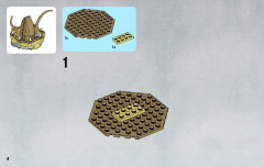 LEGO 9496 instructions page 4 – build guide