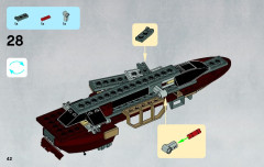 LEGO 9496 instructions page 42 – build guide