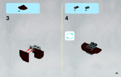 LEGO 9496 instructions page 45 – build guide