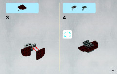 LEGO 9496 instructions page 49 – build guide