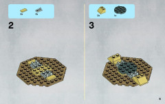 LEGO 9496 instructions page 5 – build guide
