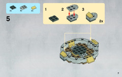LEGO 9496 instructions page 7 – build guide