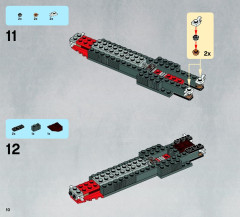 LEGO 9497 instructions page 10 – build guide