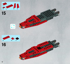 LEGO 9497 instructions page 12 – build guide