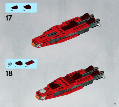 LEGO 9497 instructions page 13 – build guide