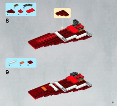LEGO 9497 instructions page 21 – build guide
