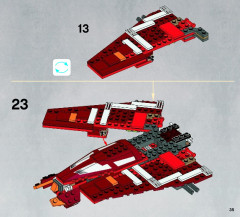 LEGO 9497 instructions page 35 – build guide