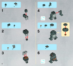 LEGO 9497 instructions page 4 – build guide