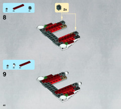 LEGO 9497 instructions page 46 – build guide
