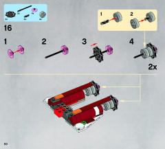 LEGO 9497 instructions page 50 – build guide