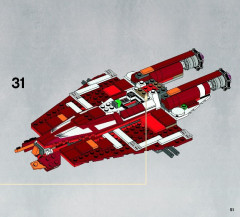 LEGO 9497 instructions page 51 – build guide