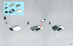 LEGO 9498 instructions page 11 – build guide