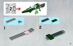 LEGO 9498 instructions page 21 – build guide