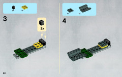 LEGO 9498 instructions page 22 – build guide