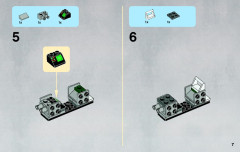 LEGO 9498 instructions page 7 – build guide