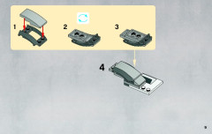 LEGO 9498 instructions page 9 – build guide