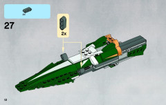 LEGO 9498 instructions page 12 – build guide