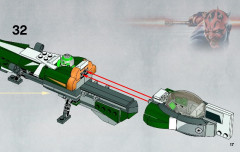 LEGO 9498 instructions page 17 – build guide