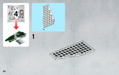 LEGO 9498 instructions page 28 – build guide
