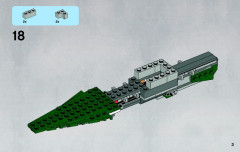 LEGO 9498 instructions page 3 – build guide