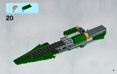 LEGO 9498 instructions page 5 – build guide