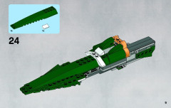 LEGO 9498 instructions page 9 – build guide