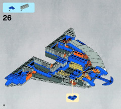 LEGO 9499 instructions page 12 – build guide
