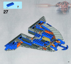 LEGO 9499 instructions page 13 – build guide