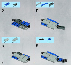 LEGO 9499 instructions page 16 – build guide