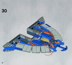 LEGO 9499 instructions page 22 – build guide