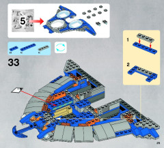 LEGO 9499 instructions page 25 – build guide