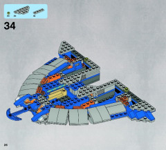 LEGO 9499 instructions page 26 – build guide