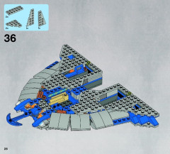 LEGO 9499 instructions page 28 – build guide